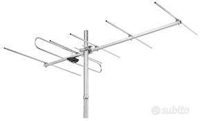 Antenna vhf 4 D direttiva uhf 6D