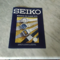 Catalogo Orologi seiko modelli anni 70