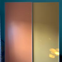 Set camera singola giallo-arancio