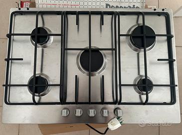 Piano cottura 5 fuochi