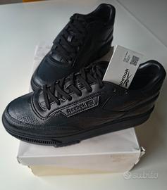 Sneakers Reebok Club C LTD Vintage in pelle nero