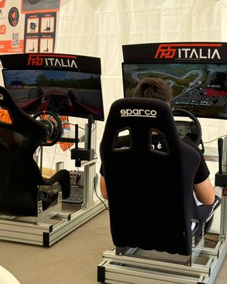 Postazioni SimRacing in profilati di alluminio