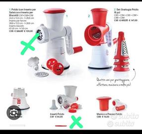 Poldo tritacarne Tupperware