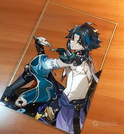 Xiao, "Genshin Impact", su vetro