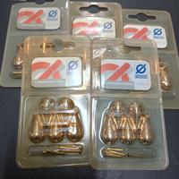 Ganci appendi quadri dorati 25 pezzi