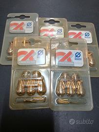 Ganci appendi quadri dorati 25 pezzi