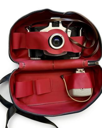 Fotocamera Vintage Ferrania Eura con Flash Anni60