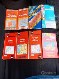 Carte stradali varie vintage