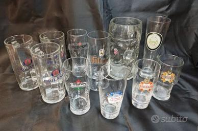 bicchieri e boccali