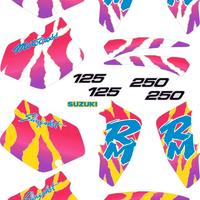 Grafiche SUZUKI RM 125 - 250 1992 1993