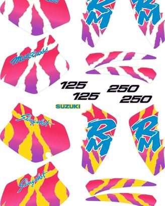 Grafiche SUZUKI RM 125 - 250 1992 1993