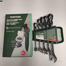Set 9 Spatole Levigatura Fughe Parkside Set 5 chia