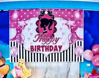 Allestimento per compleanno Barbie