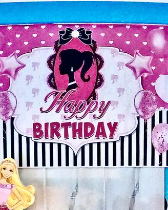 Allestimento per compleanno Barbie
