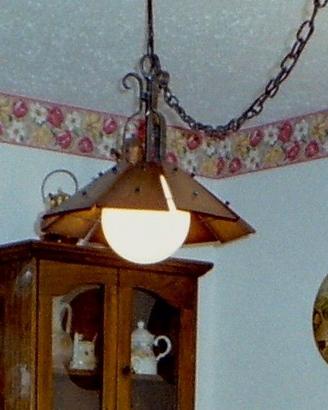 Lampadario rustico