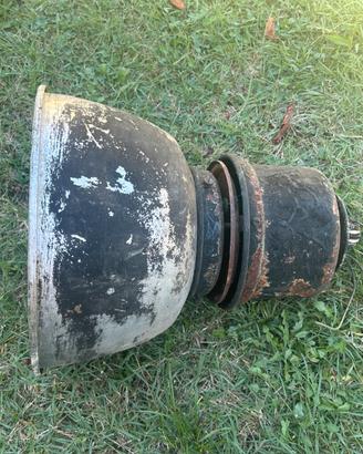 Grande lampada a sospensione vintage 50x37 cm