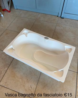 Vasca per bagnetto da fasciatoio