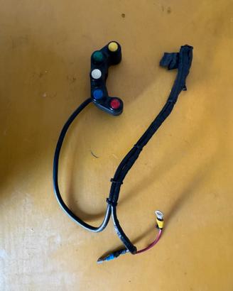 Pulsantiera Racing 5 tasti per yamaha R6