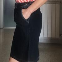 Gonna in denim Beneton, 100% cotone, taglia S