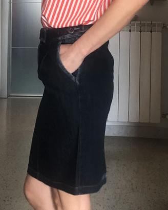 Gonna in denim Beneton, 100% cotone, taglia S