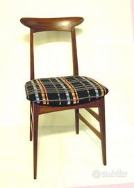 6 SEDIE SVEDESI in TECK