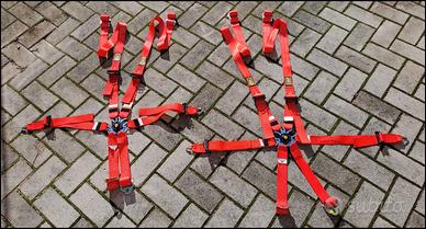 2 Cinture OMP scadute, rally/drift/pista/track day