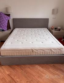 Materasso memory e struttura letto contenitore