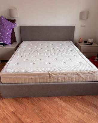 Materasso memory e struttura letto contenitore