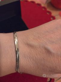 bracciale snake acciaio 