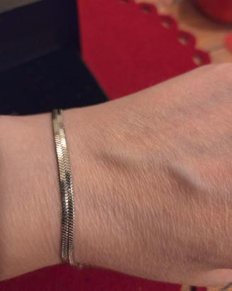 bracciale snake acciaio 