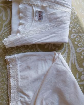 Set 2 Pezzi  Intimo donna in Cotone 