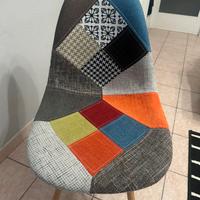 Sedia Moderna Multicolor Come Nuovo