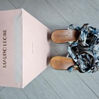 sandali plateau schiava Mauro Leone in pelle