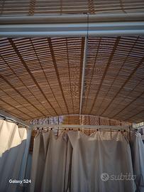 letto prendisole a baldacchino