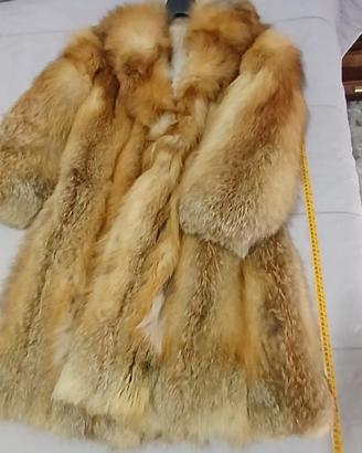Pelliccia volpe rossa - cappotto