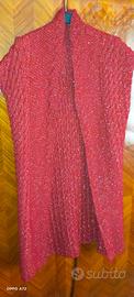 GILET CARDIGAN DONNA FATTO A MANO 