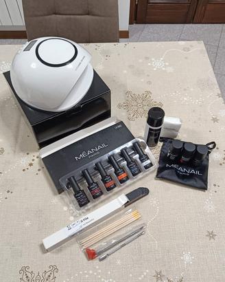 Kit lampada uv e smalti semipermanenti