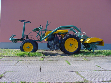 Fresa zappator a 2 assi