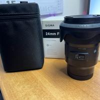 Obbiettivo Sigma Art 24mm f1.4 DG per Panasonic