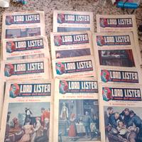 L'uomo del mistero Lord Lister 28 fascicoli 
