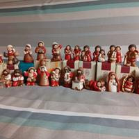 Pastori e Pastorelle Thun Presepe Rosso