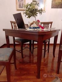 Tavolo legno massello arte povera