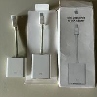 Adattatori Apple Mini DisplayPort VGA DVI