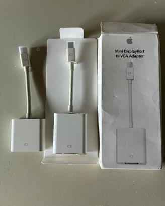 Adattatori Apple Mini DisplayPort VGA DVI