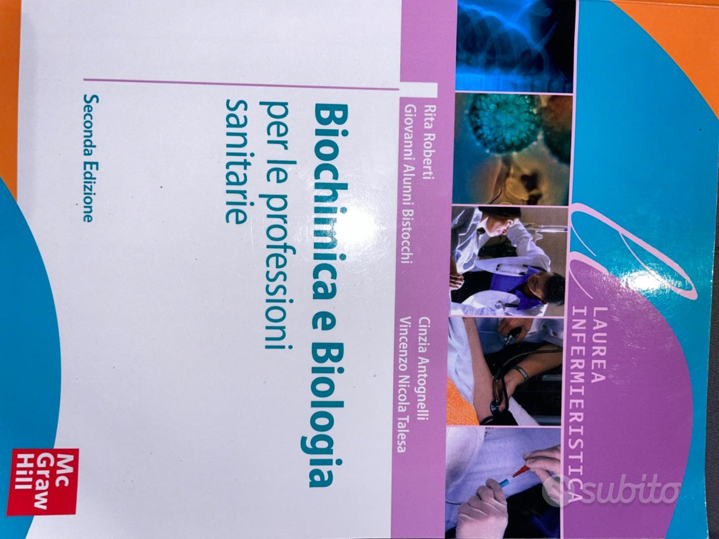 Libro biochimica e biologia infermieristica - Libri e Riviste In vendita a  Roma
