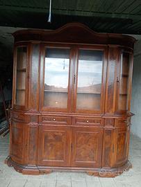 Vetrinetta radica di noce