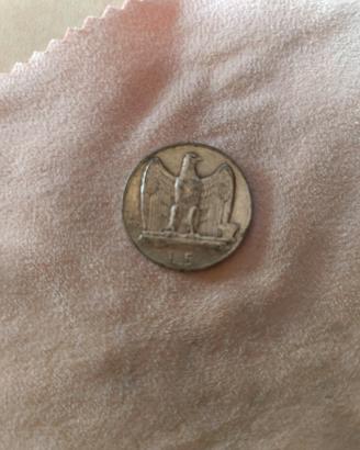 moneta aquilotto 5 lire argento