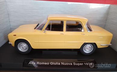 ALFA ROMEO GIULIA NUOVA SUPER GIULIA MCG 1:18 