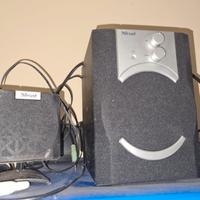 Trust Set di Altoparlanti 2.1 con Subwoofer, Casse