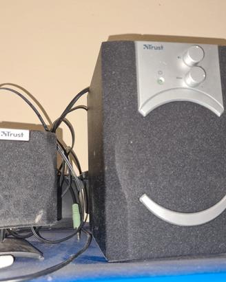 Trust Set di Altoparlanti 2.1 con Subwoofer, Casse